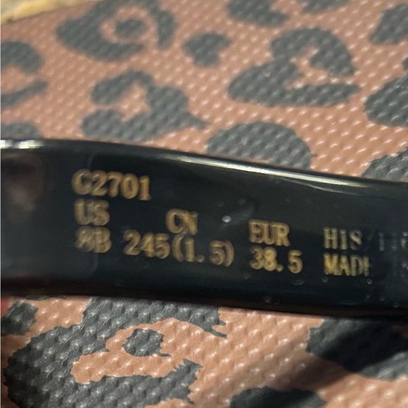 Coach animal print flip flops - Picture 4 of 4